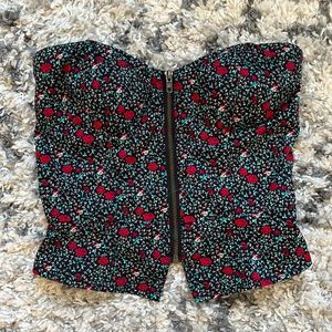 Urban Outfitters: Silence and Noise Floral Shirt